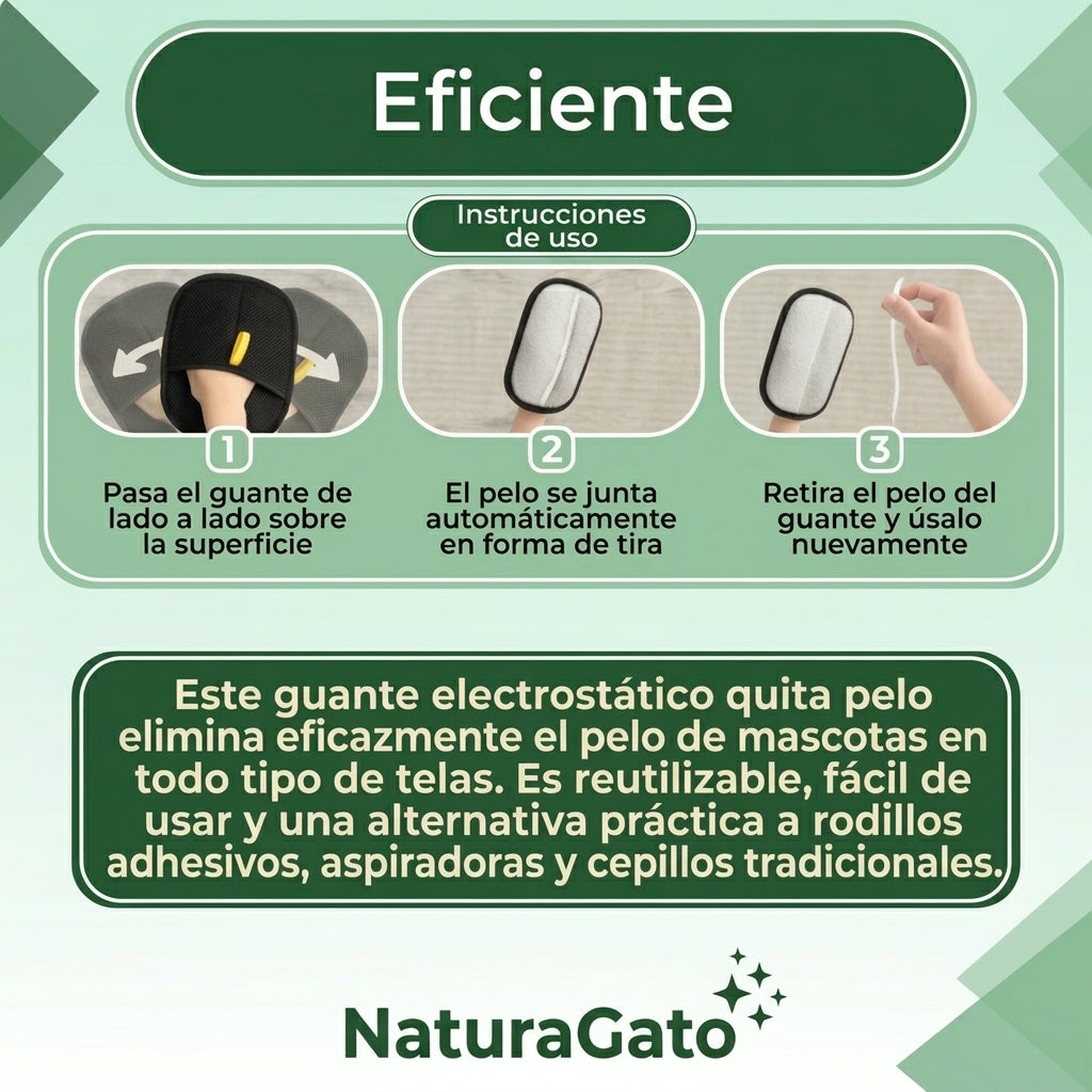 Guante Quita Pelos / NaturaGato
